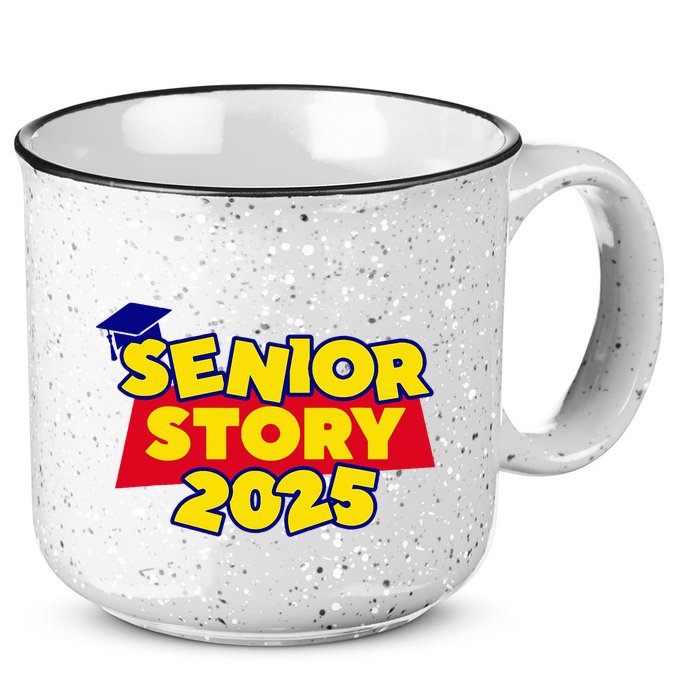 Senior 2025 Story Class Of 2025 Back To School 2025 15oz Campfire Ceramic Mug