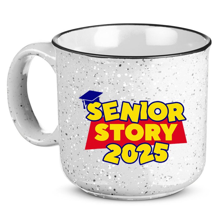 Senior 2025 Story Class Of 2025 Back To School 2025 15oz Campfire Ceramic Mug