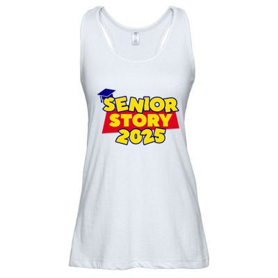 Senior 2025 Story Class Of 2025 Back To School 2025 Ladies Essential Flowy Tank