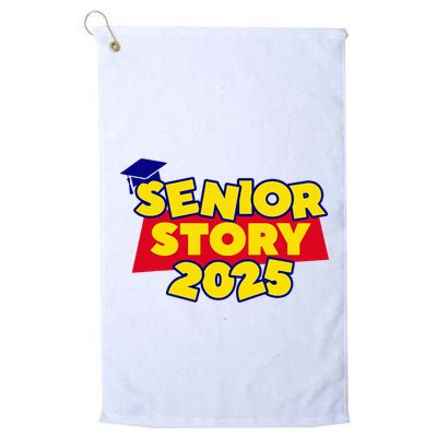 Senior 2025 Story Class Of 2025 Back To School 2025 Golf Towel