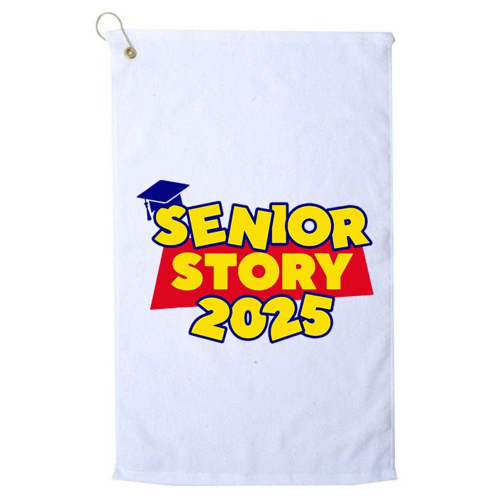 Senior 2025 Story Class Of 2025 Back To School 2025 Golf Towel