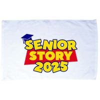 Senior 2025 Story Class Of 2025 Back To School 2025 Microfiber Hand Towel