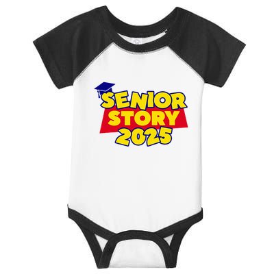 Senior 2025 Story Class Of 2025 Back To School 2025 Infant Baby Jersey Bodysuit