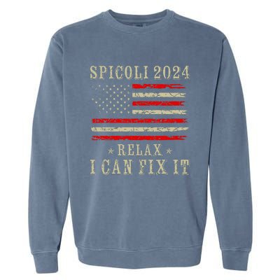 Spicoli 24 Spicoli 2024 Relax I Can Fix It Vintage Garment-Dyed Sweatshirt