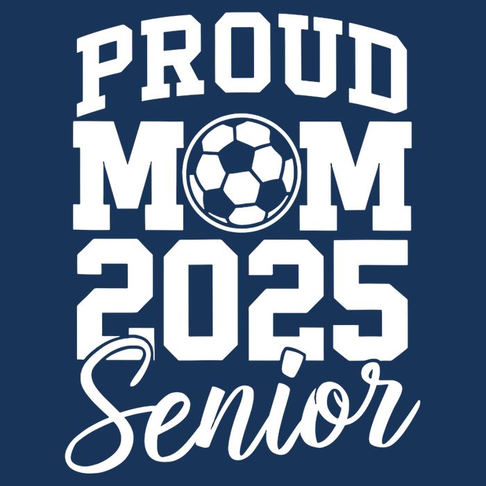Senior 2025 Soccer Mom High School Graduation Outfit Proud V-Neck T-Shirt