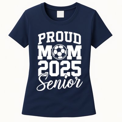 Senior 2025 Soccer Mom High School Graduation Outfit Proud Womens T-Shirt