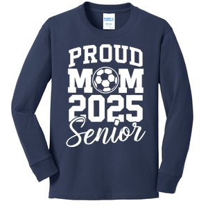 Senior 2025 Soccer Mom High School Graduation Outfit Proud Kids Long Sleeve Shirt