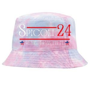 Spicoli 2024, Spicoli 24 Relax I Can Fix It. Meme Tie-Dyed Bucket Hat