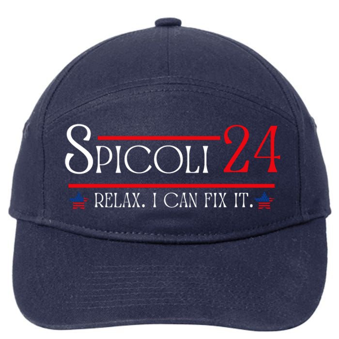 Spicoli 2024, Spicoli 24 Relax I Can Fix It. Meme 7-Panel Snapback Hat