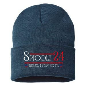 Spicoli 2024, Spicoli 24 Relax I Can Fix It. Meme Sustainable Knit Beanie