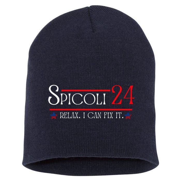 Spicoli 2024, Spicoli 24 Relax I Can Fix It. Meme Short Acrylic Beanie