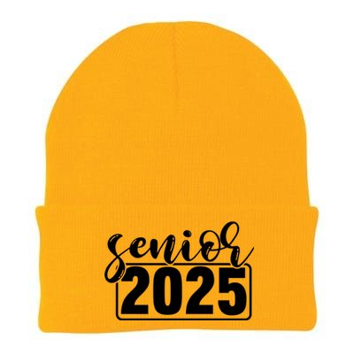 Senior 2025 Knit Cap Winter Beanie