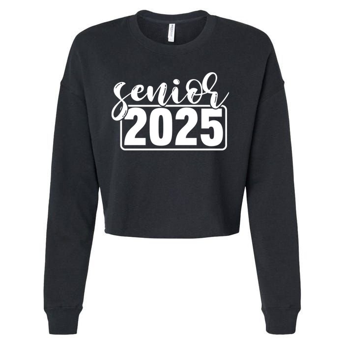 Senior 2025 Cropped Pullover Crew