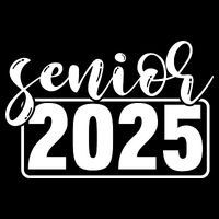 Senior 2025 Cropped Pullover Crew