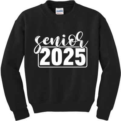 Senior 2025 Kids Sweatshirt