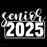 Senior 2025 Short Acrylic Beanie
