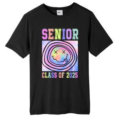 Senior 2025 Tie Dye Graduation Class Of 2025 Graduate Gift Tall Fusion ChromaSoft Performance T-Shirt