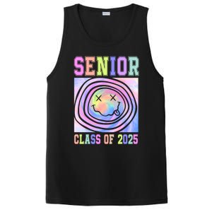 Senior 2025 Tie Dye Graduation Class Of 2025 Graduate Gift PosiCharge Competitor Tank