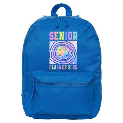 Senior 2025 Tie Dye Graduation Class Of 2025 Graduate Gift 16 in Basic Backpack