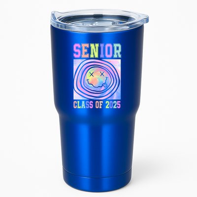 Senior 2025 Tie Dye Graduation Class Of 2025 Graduate Gift Tumbler