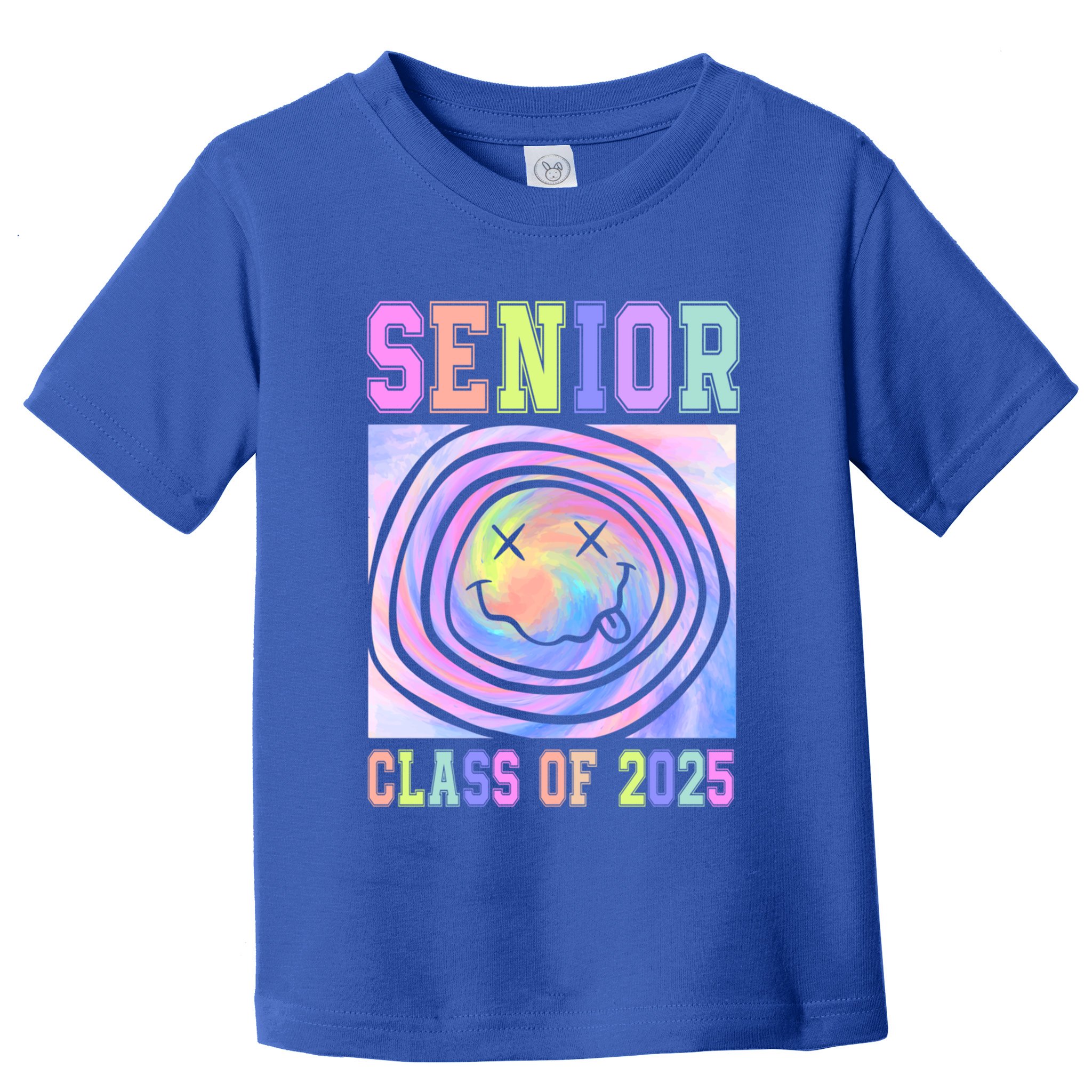 Senior 2025 Tie Dye Graduation Class Of 2025 Graduate Gift Toddler T-Shirt
