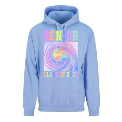 Senior 2025 Tie Dye Graduation Class Of 2025 Graduate Gift Unisex Surf Hoodie