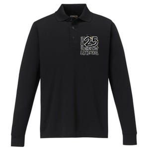 Senior 25 They Aren’T Like Us Graduation Performance Long Sleeve Polo