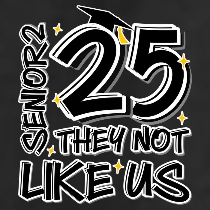 Senior 25 They Aren’T Like Us Graduation Adult Drive Performance Visor
