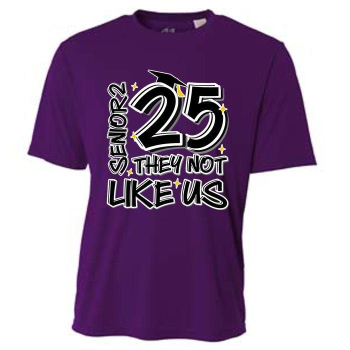 Senior 25 They Aren’T Like Us Graduation Cooling Performance Crew T-Shirt