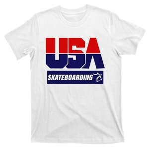 Skateboarding 2021 Usa T-Shirt