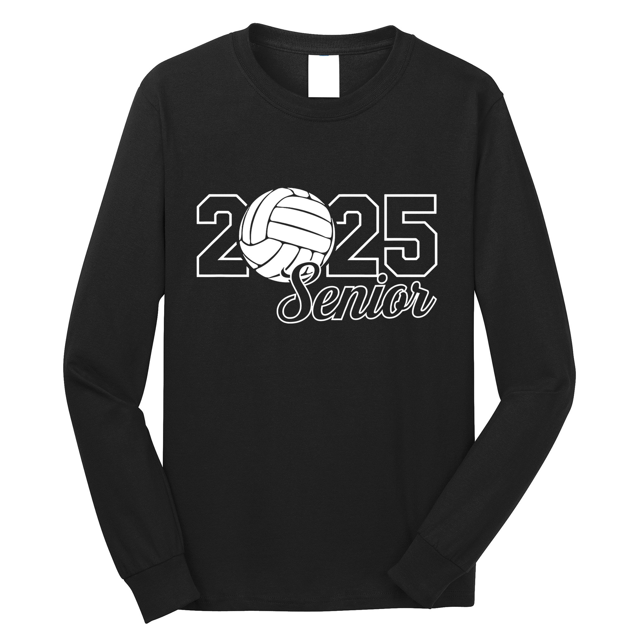Senior 2025 Volleyball Mom High School Graduation Outfit Pro Long Sleeve Shirt