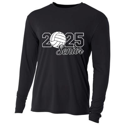 Senior 2025 Volleyball Mom High School Graduation Outfit Pro Cooling Performance Long Sleeve Crew