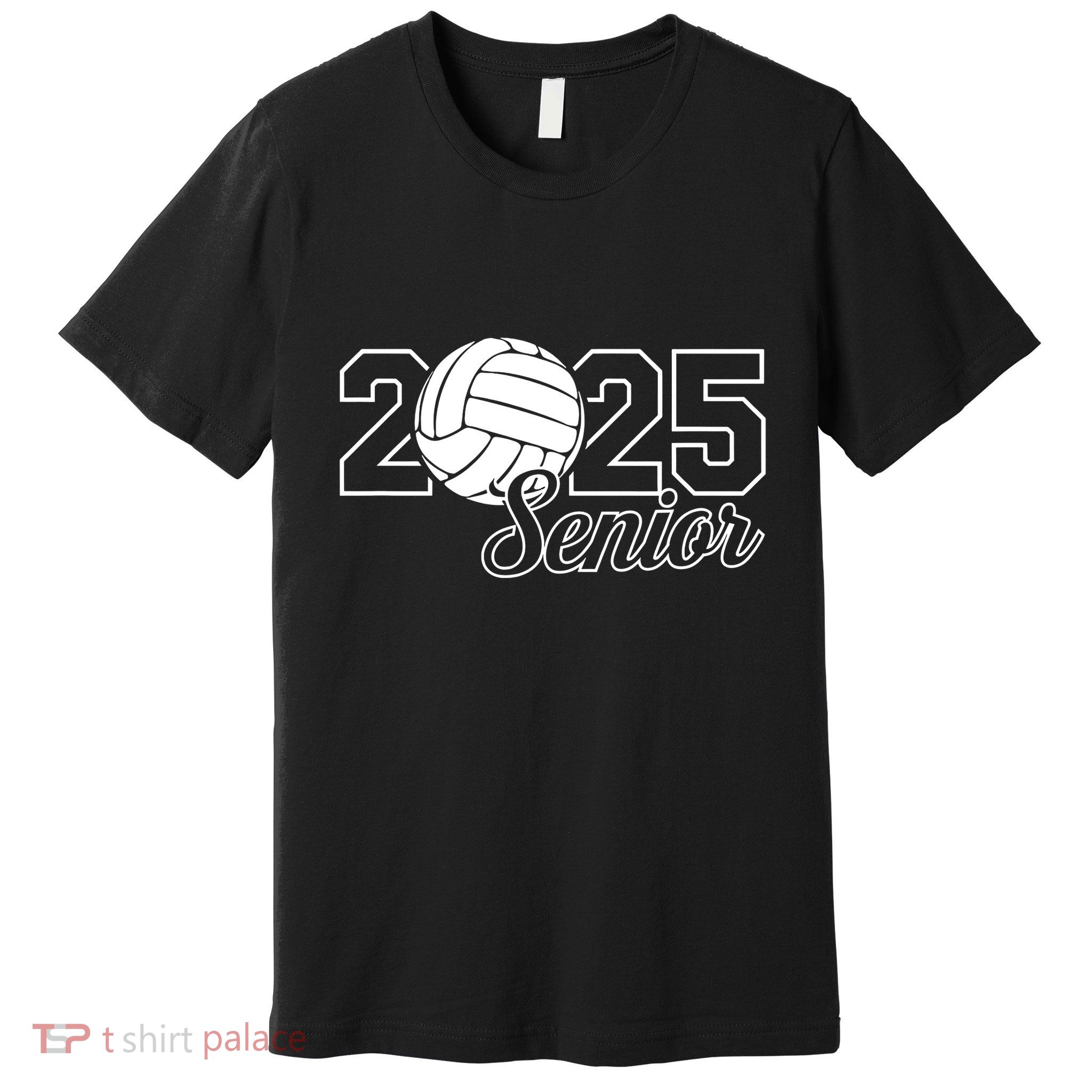 Senior 2025 Volleyball Mom High School Graduation Outfit Pro Premium T-Shirt