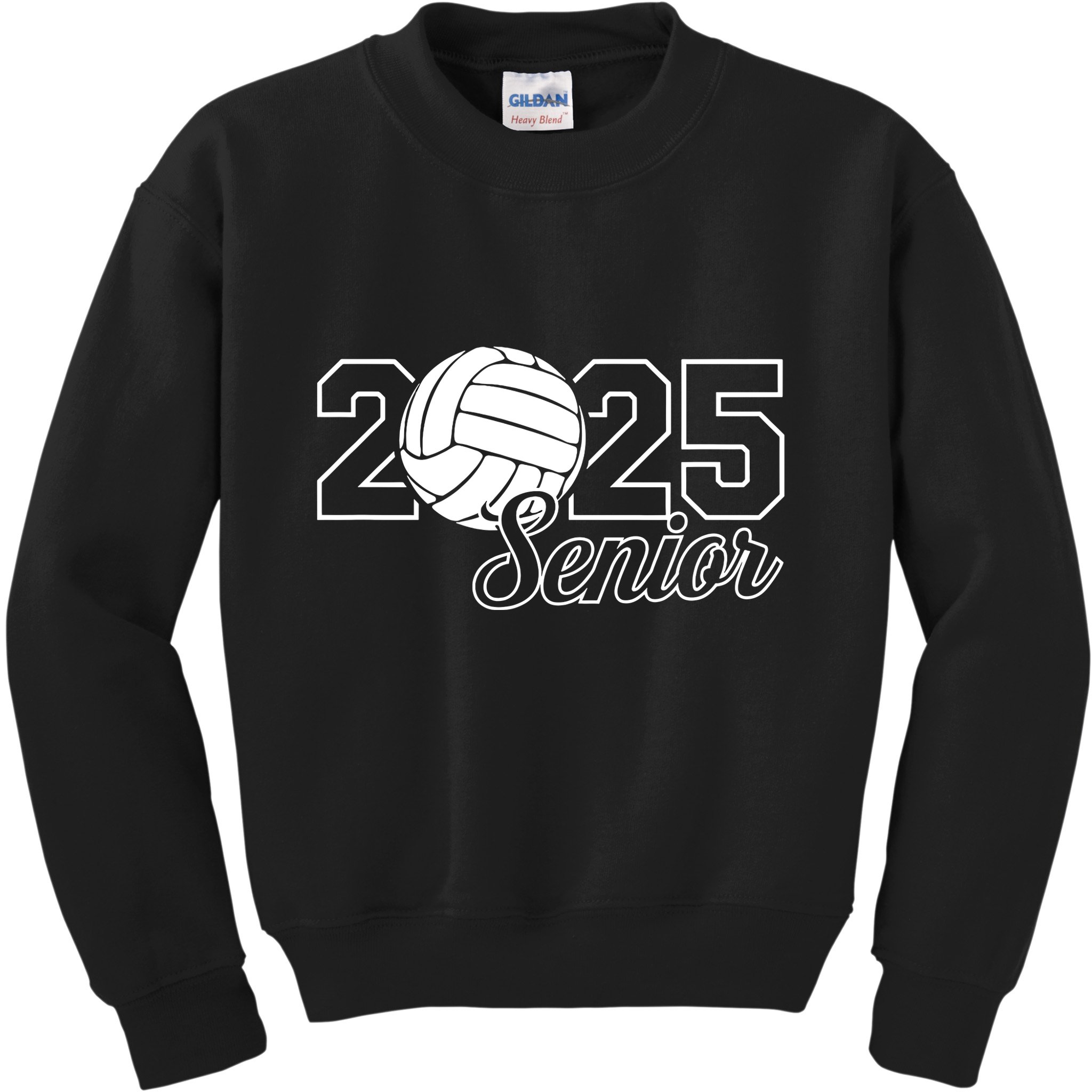 Senior 2025 Volleyball Mom High School Graduation Outfit Pro Kids Sweatshirt