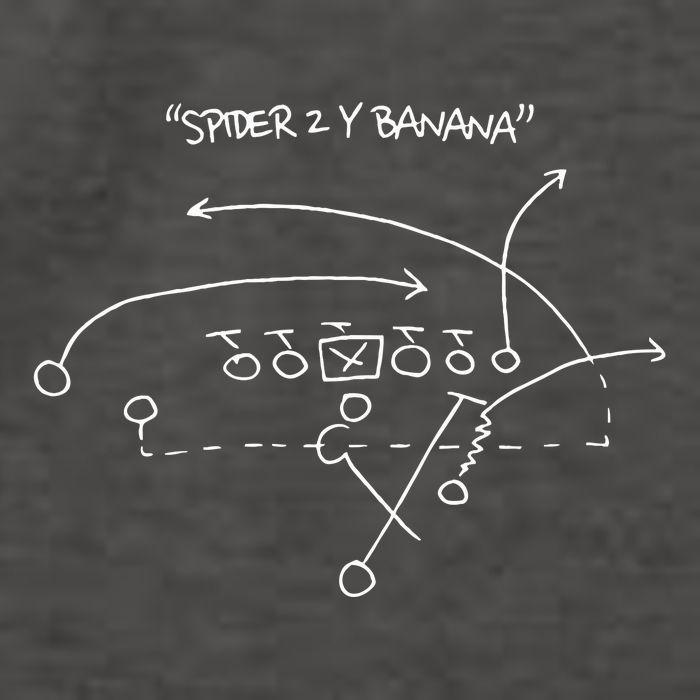 Spider 2 Y Banana Football Playing Strategy Football Lovers Vector Backpack