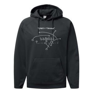 Spider 2 Y Banana Football Playing Strategy Football Lovers Performance Fleece Hoodie