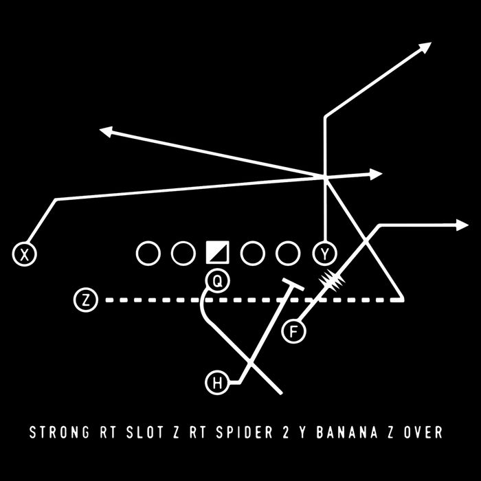 Spider 2 Y Banana Z Over Backpack
