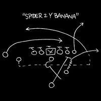 Spider 2 Y Banana Football Playing Strategy Football Lovers Gift T-Shirt