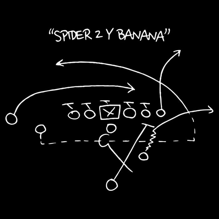 Spider 2 Y Banana Football Playing Strategy Football Lovers Gift T-Shirt