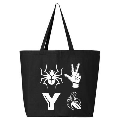Spider 2 Y Banana Funny Football Lover Player 25L Jumbo Tote