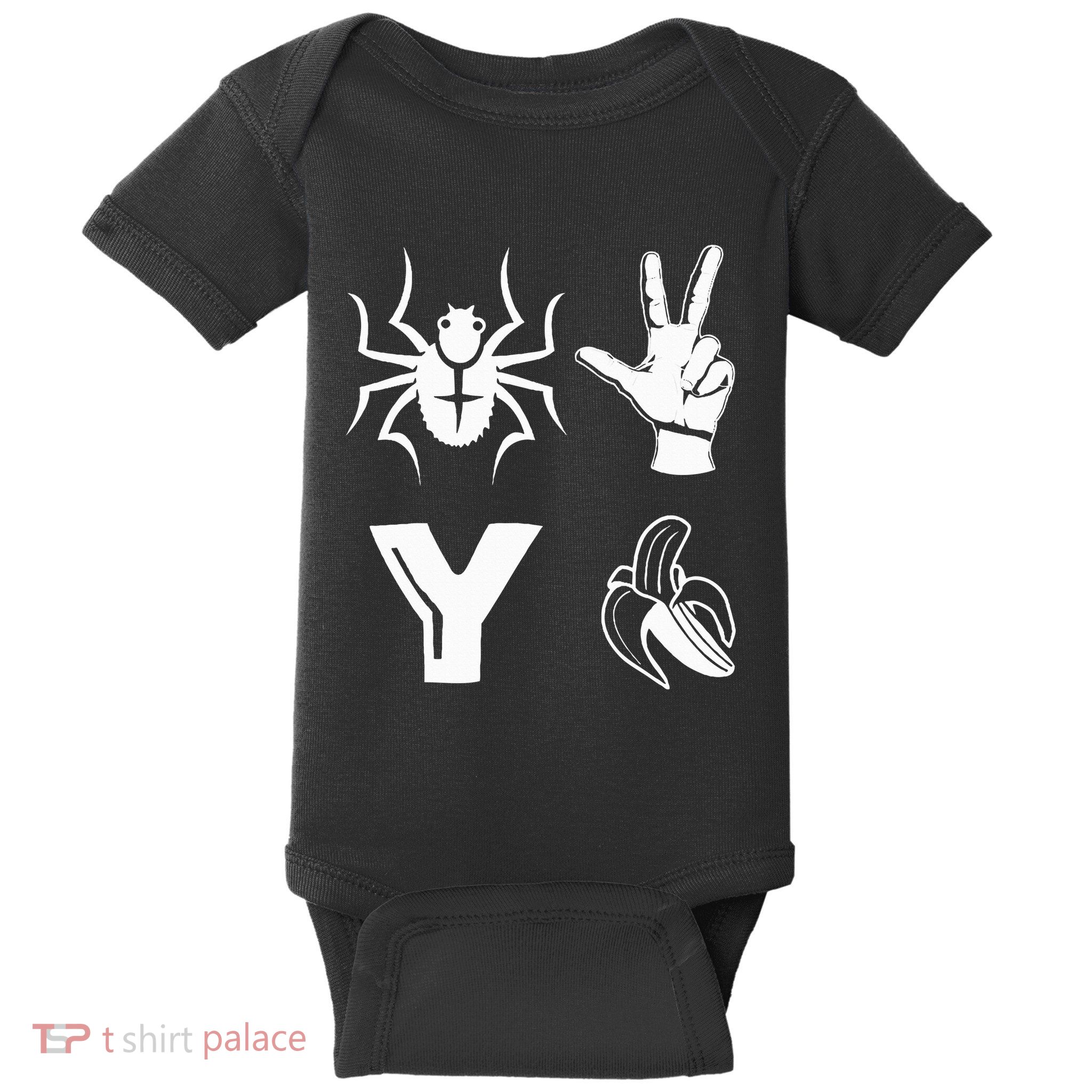 Spider 2 Y Banana Funny Football Lover Player Baby Bodysuit
