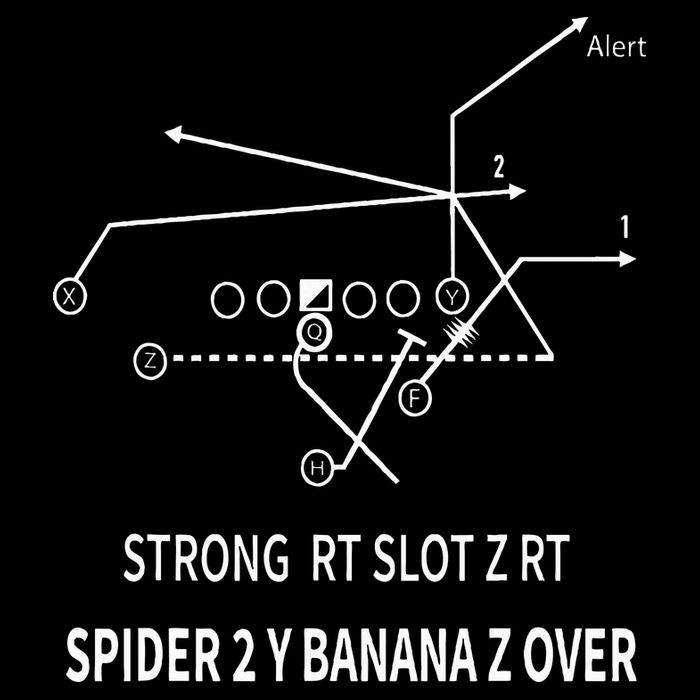 Spider 2 Y Banana V-Neck T-Shirt