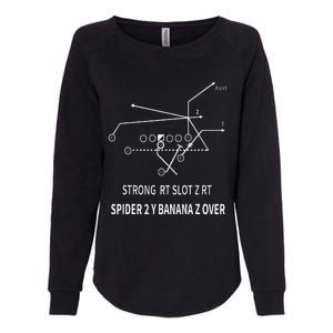 Spider 2 Y Banana Womens California Wash Sweatshirt