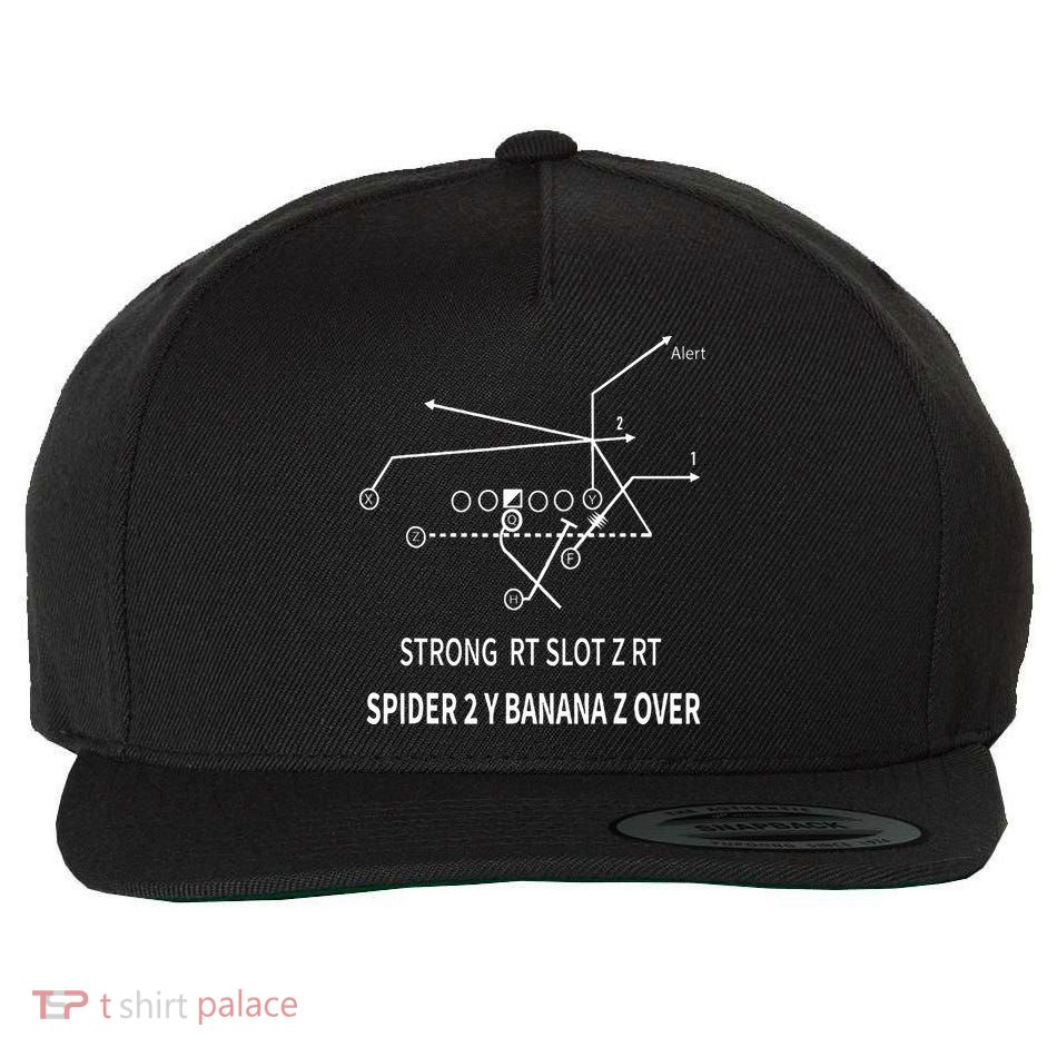 Spider 2 Y Banana Wool Snapback Cap