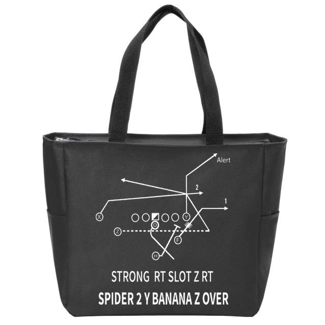 Spider 2 Y Banana Zip Tote Bag
