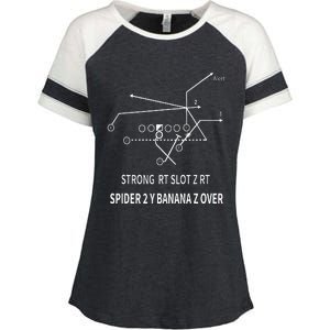 Spider 2 Y Banana Enza Ladies Jersey Colorblock Tee