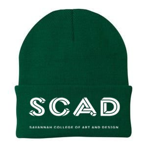 SCAD 3D M.C. Escher Style College Knit Cap Winter Beanie