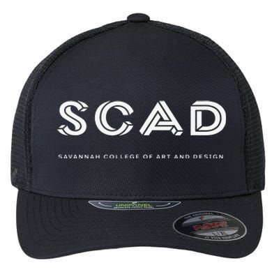 SCAD 3D M.C. Escher Style College Flexfit Unipanel Trucker Cap