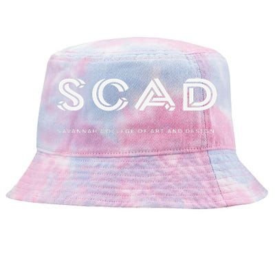 SCAD 3D M.C. Escher Style College Tie-Dyed Bucket Hat