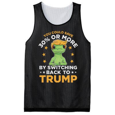 Save 30% Or More By Switching Back To Trump Political Humor Mesh Reversible Basketball Jersey Tank